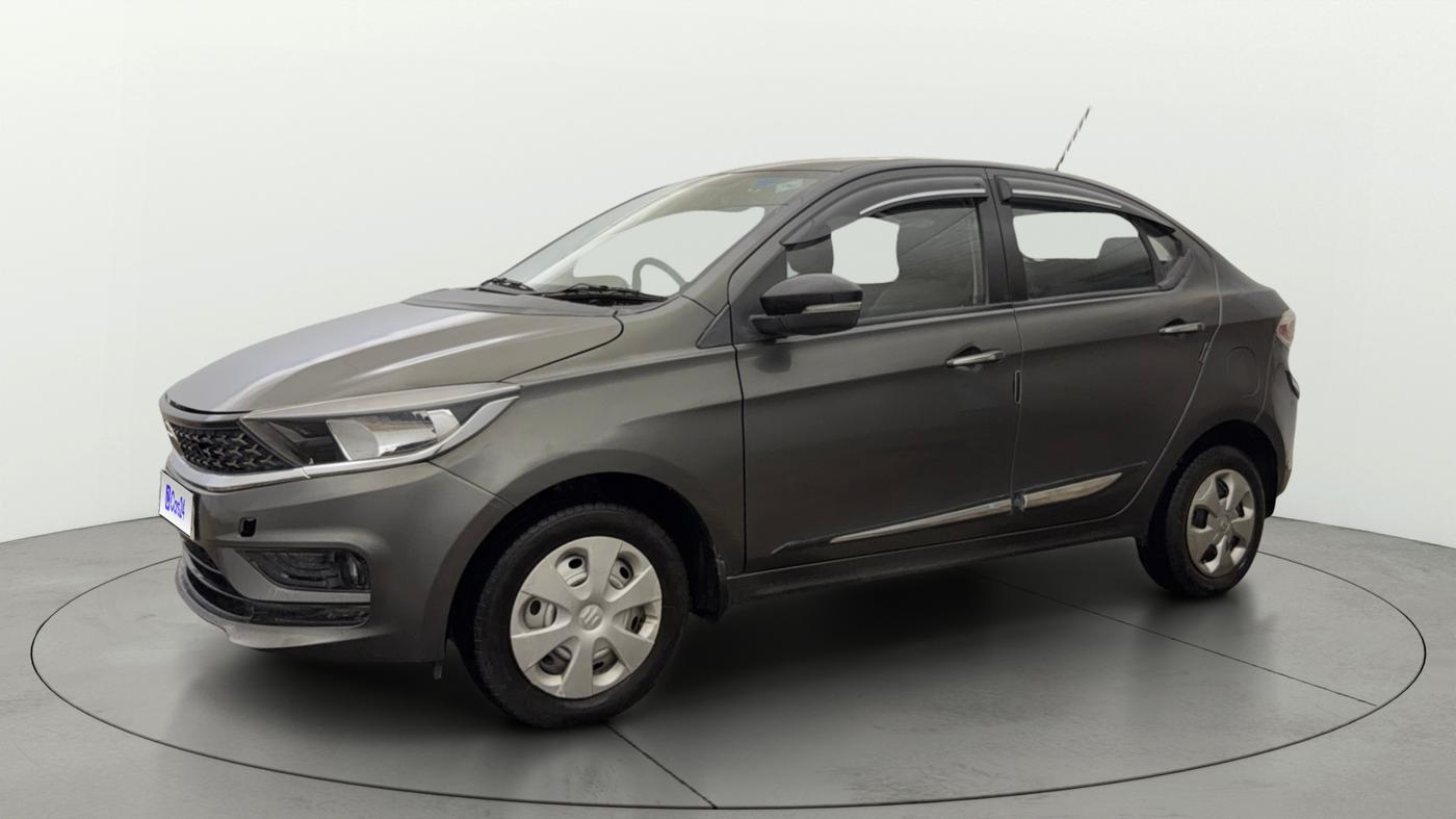 2022 Tata TIGOR XZ CNG, CNG, Manual, 78,340 km, Left Front Diagonal