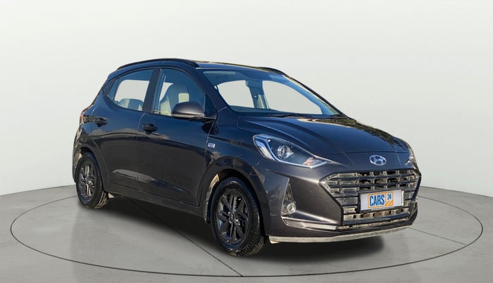 2020 Hyundai GRAND I10 NIOS SPORTZ AMT 1.2 KAPPA VTVT, CNG, Automatic, 85,637 km, Right Front Diagonal