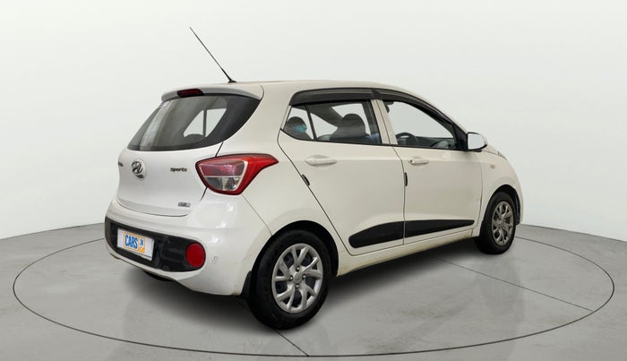 2018 Hyundai Grand i10 SPORTZ 1.2 KAPPA VTVT, CNG, Manual, 56,338 km, Right Back Diagonal
