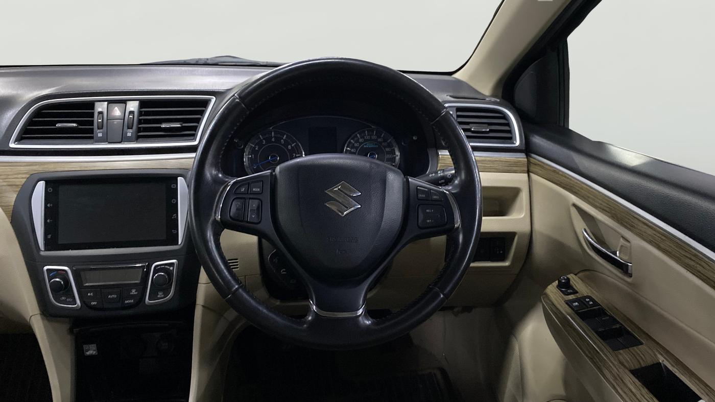 2021 Maruti Ciaz ALPHA 1.5 SHVS PETROL, Petrol, Manual, 25,207 km, Steering Wheel Close Up