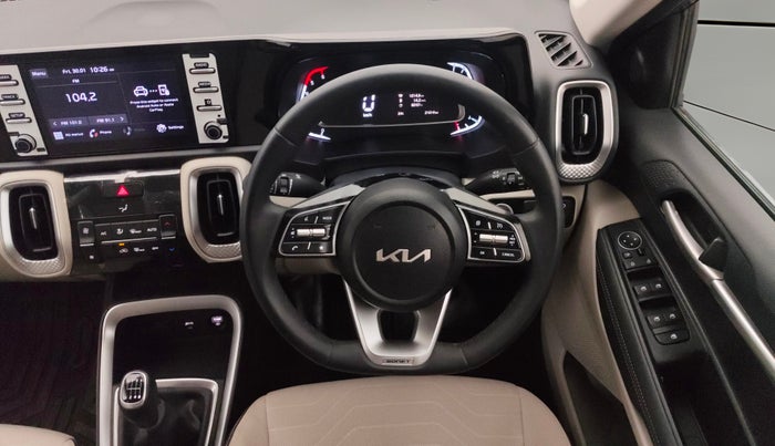 2022 KIA SONET HTX 1.5, Diesel, Manual, 21,012 km, Steering Wheel Close Up