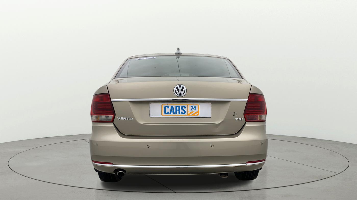 2018 Volkswagen Vento 1.2 TSI HIGHLINE PLUS AT, Petrol, Automatic, 70,740 km, Back/Rear