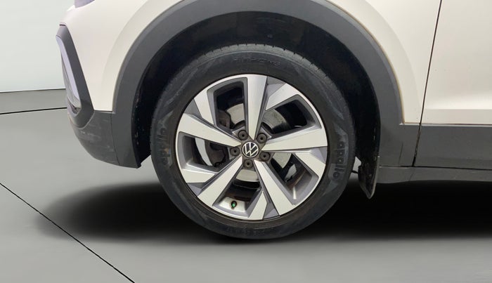 2021 Volkswagen TAIGUN TOPLINE 1.0 TSI MT, Petrol, Manual, 91,658 km, Left Front Wheel