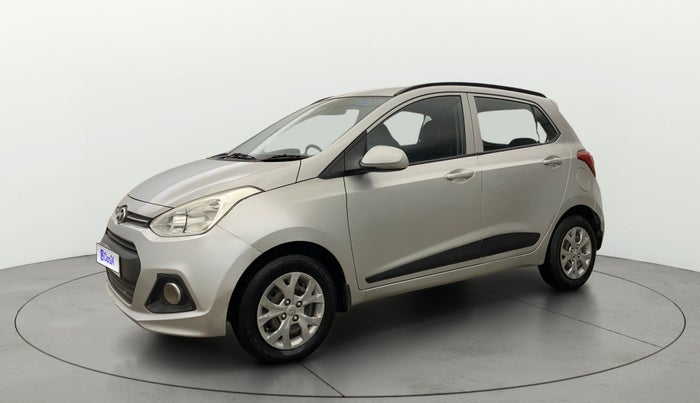 2016 Hyundai Grand i10 SPORTZ 1.2 KAPPA VTVT, Petrol, Manual, 59,720 km, Left Front Diagonal