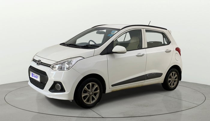 2014 Hyundai Grand i10 ASTA (O) 1.2 KAPPA VTVT, Petrol, Manual, 37,470 km, Left Front Diagonal