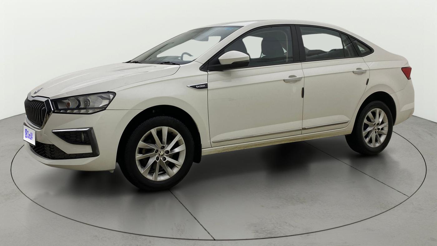 2023 Skoda SLAVIA AMBITION 1.0L TSI MT, Petrol, Manual, 49,091 km, Left Front Diagonal