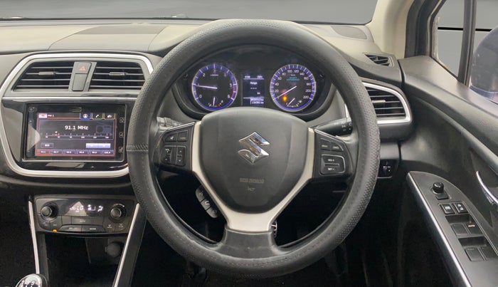 2018 Maruti S Cross ZETA 1.3, Diesel, Manual, 1,34,311 km, Steering Wheel Close Up