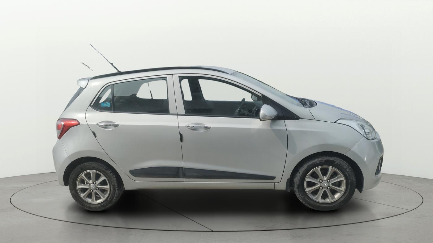 2016 Hyundai Grand i10 ASTA (O) AT 1.2 KAPPA VTVT, Petrol, Automatic, 55,073 km, Right Side View