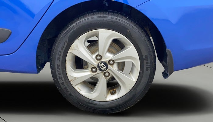 2017 Hyundai Xcent SX 1.2, Petrol, Manual, 90,336 km, Left Rear Wheel