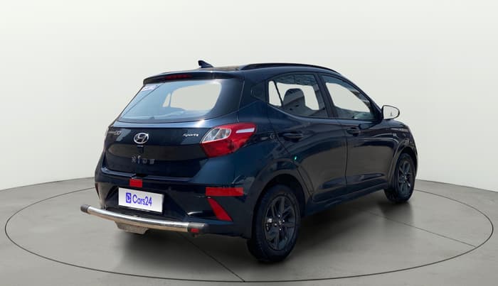 2022 Hyundai GRAND I10 NIOS SPORTZ AMT 1.2 KAPPA VTVT, Petrol, Automatic, 39,049 km, Right Back Diagonal