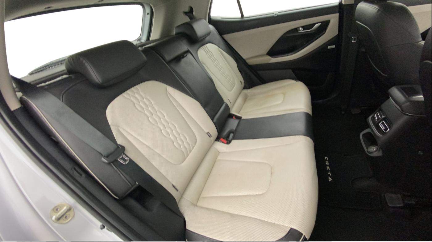 2021 Hyundai Creta SX (O) IVT 1.5 PETROL, Petrol, Automatic, 1,09,644 km, Right Side Rear Door Cabin