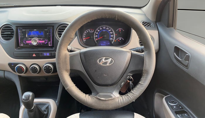 2015 Hyundai Grand i10 MAGNA 1.2 KAPPA VTVT, Petrol, Manual, 78,293 km, Steering Wheel Close Up