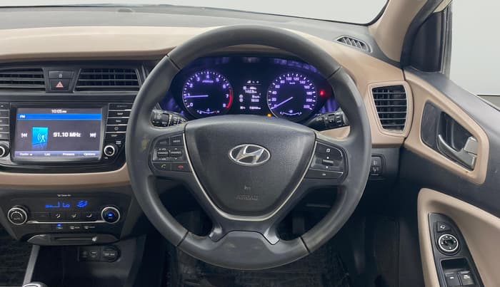 2016 Hyundai Elite i20 ASTA 1.2 (O), Petrol, Manual, 1,12,943 km, Steering Wheel Close Up