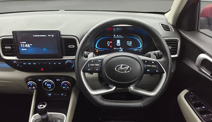2023 Hyundai VENUE SX (O) 1.0 TURBO DCT, Petrol, Automatic, 19,423 km, Steering Wheel Close Up