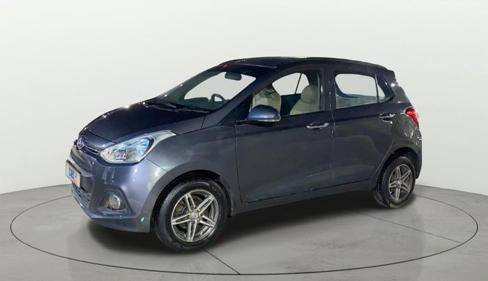 2014 Hyundai Grand i10 SPORTZ 1.2 KAPPA VTVT, Petrol, Manual, 41,599 km, Left Front Diagonal
