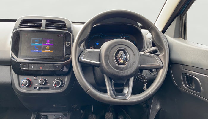 2021 Renault Kwid RXT 1.0 (O), Petrol, Manual, 24,926 km, Steering Wheel Close Up