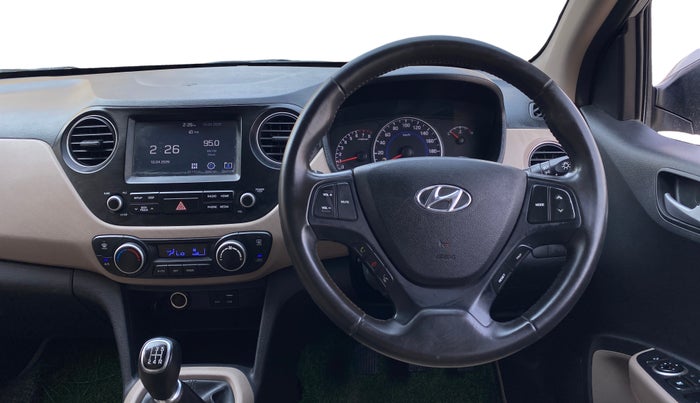 2017 Hyundai Grand i10 ASTA 1.2 KAPPA VTVT, Petrol, Manual, 81,771 km, Steering Wheel Close Up