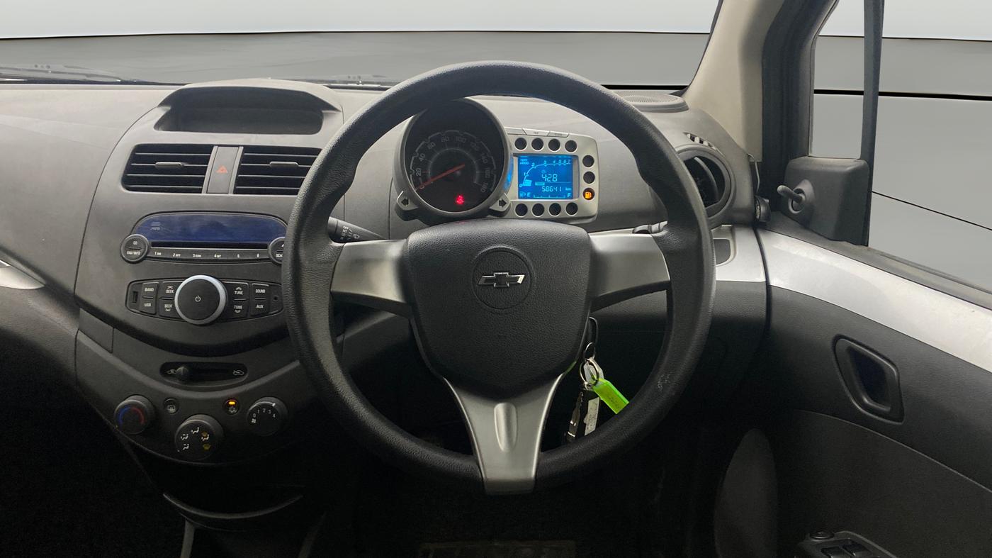 2013 Chevrolet Beat LT PETROL, Petrol, Manual, 58,597 km, Steering Wheel Close Up