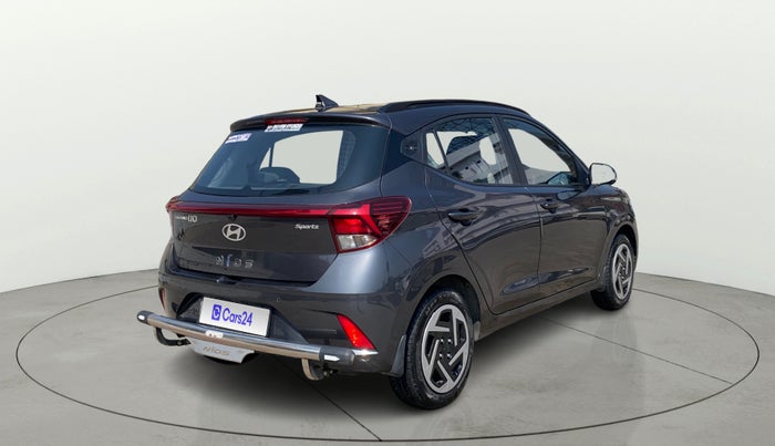2024 Hyundai GRAND I10 NIOS SPORTZ 1.2 KAPPA VTVT, Petrol, Manual, 4,302 km, Right Back Diagonal