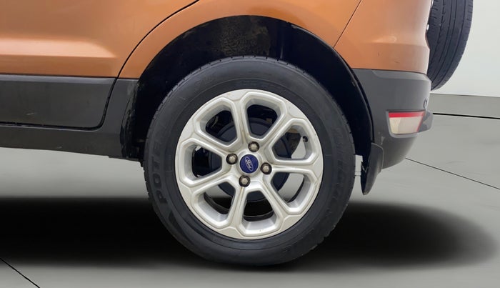 2018 Ford Ecosport TITANIUM + 1.5L DIESEL, Diesel, Manual, 1,32,691 km, Left Rear Wheel