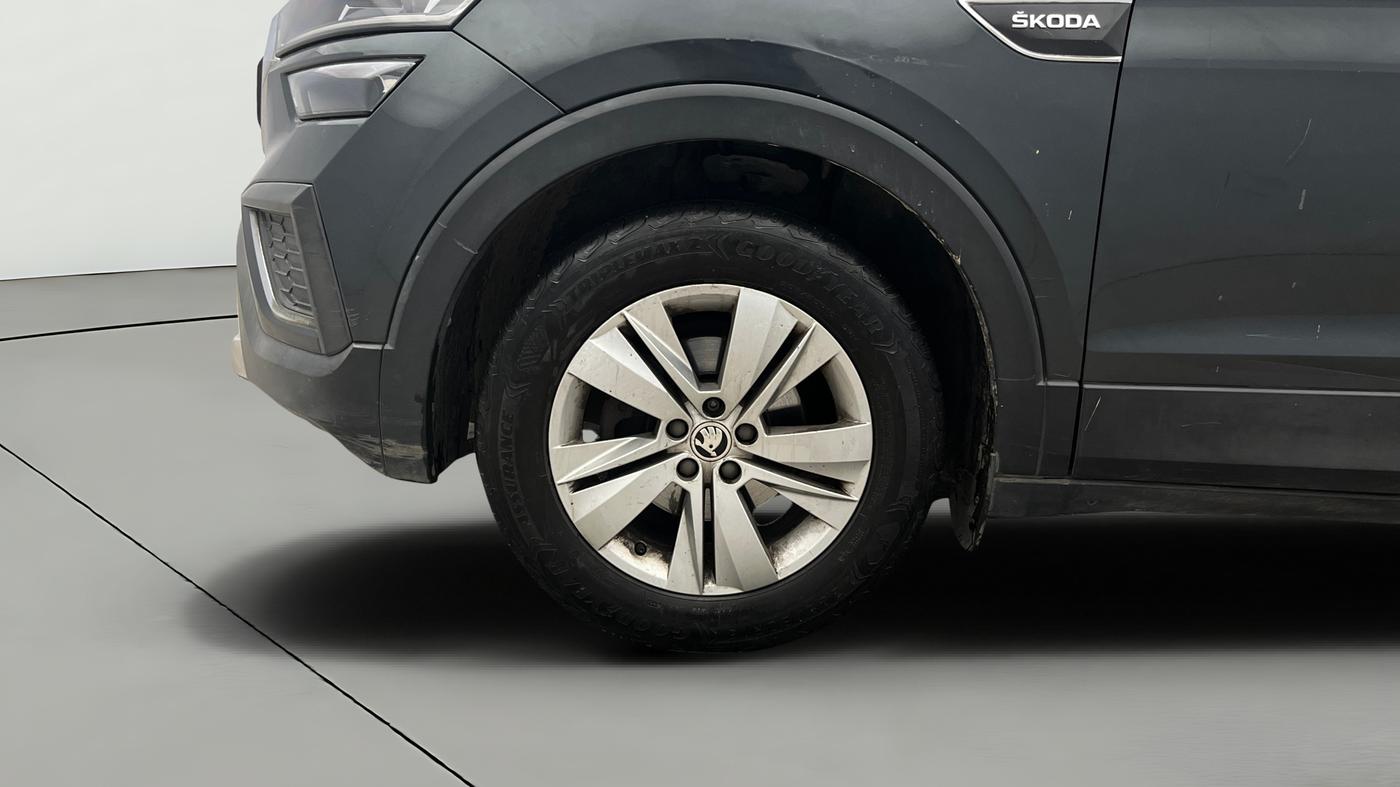 2021 Skoda KUSHAQ AMBITION 1.0L TSI MT, Petrol, Manual, 57,040 km, Left Front Wheel