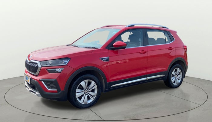 2021 Skoda KUSHAQ AMBITION 1.0L TSI MT, Petrol, Manual, 48,846 km, Left Front Diagonal