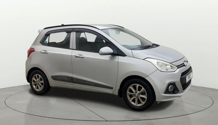 2015 Hyundai Grand i10 ASTA 1.2 KAPPA VTVT, Petrol, Manual, 68,702 km, Right Front Diagonal
