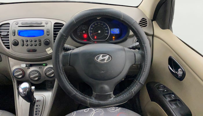 2012 Hyundai i10 SPORTZ 1.2 AT, Petrol, Automatic, 72,999 km, Steering Wheel Close Up