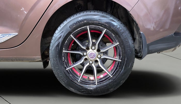 2021 Hyundai AURA S 1.2 CNG, CNG, Manual, 74,601 km, Left Rear Wheel