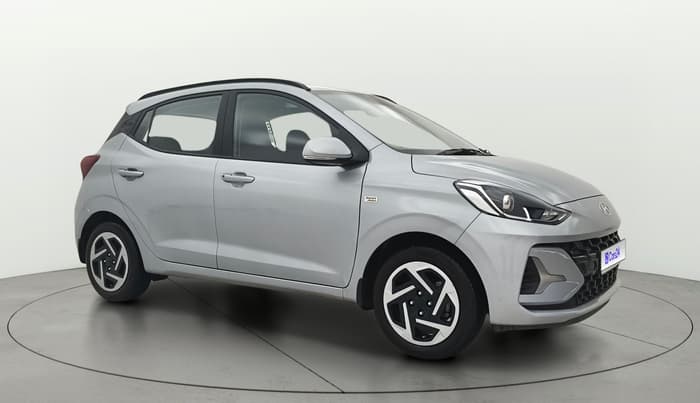 2024 Hyundai GRAND I10 NIOS SPORTZ AMT 1.2 KAPPA VTVT, Petrol, Automatic, 6,303 km, Right Front Diagonal