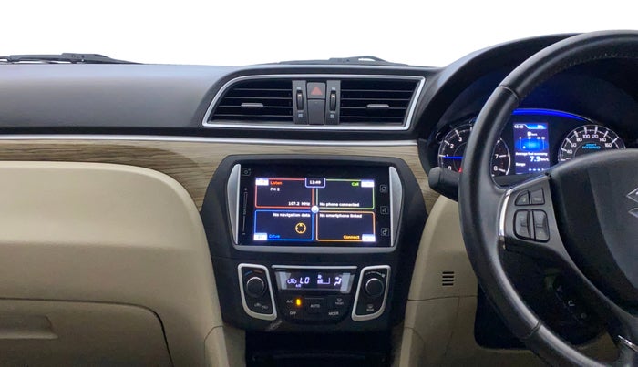 2019 Maruti Ciaz ALPHA  AT 1.5 SHVS PETROL, Petrol, Automatic, 35,780 km, Air Conditioner