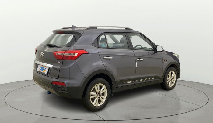 2017 Hyundai Creta SX PLUS 1.6 PETROL, Petrol, Manual, 71,305 km, Right Back Diagonal