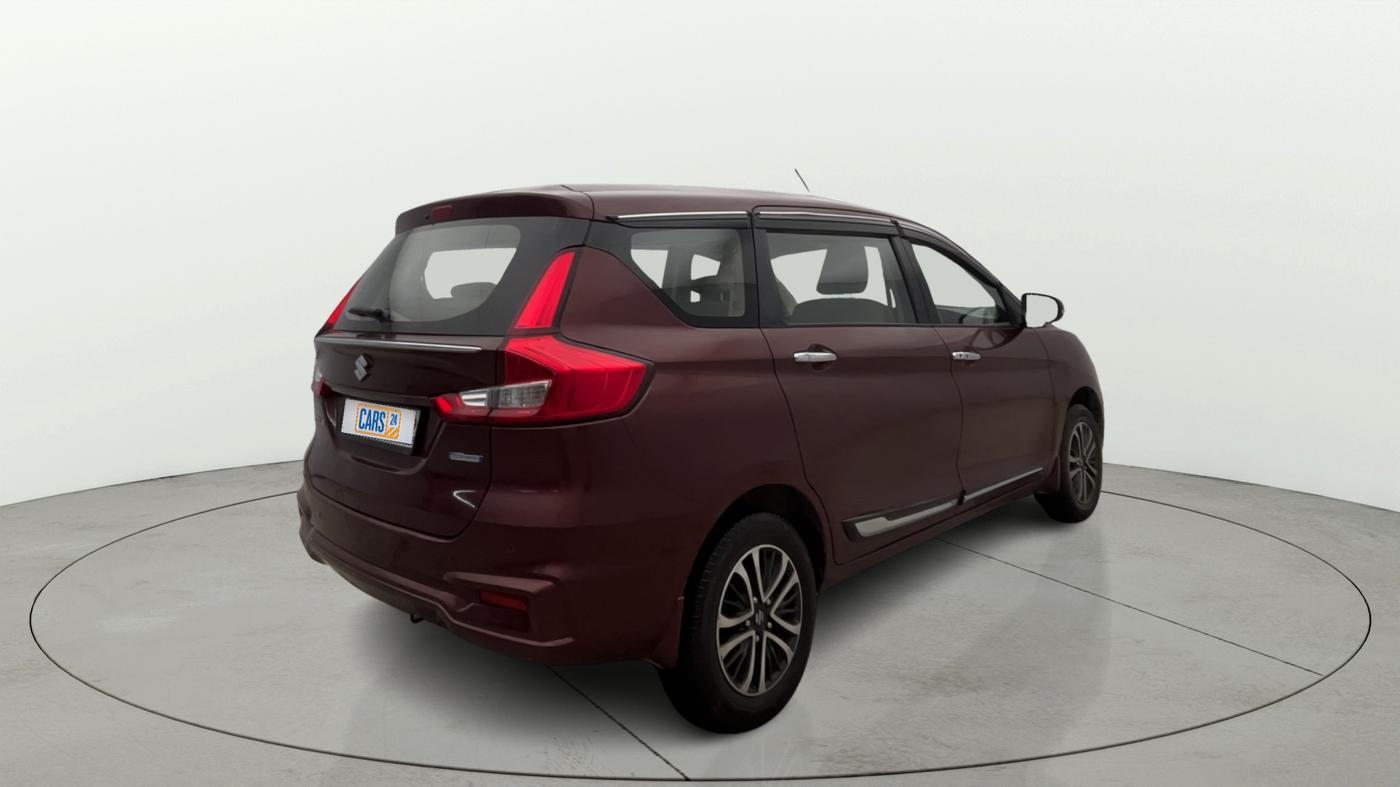2022 Maruti Ertiga ZXI+ AT SHVS, Petrol, Automatic, 33,804 km, Right Back Diagonal