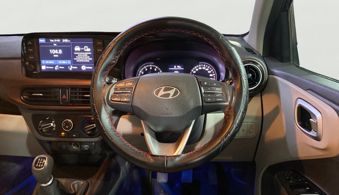 2024 Hyundai AURA SX 1.2, Petrol, Manual, 14,251 km, Steering Wheel Close Up