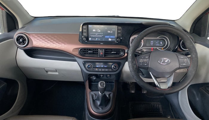 2020 Hyundai AURA SX 1.2 (O), Petrol, Manual, 53,025 km, Dashboard