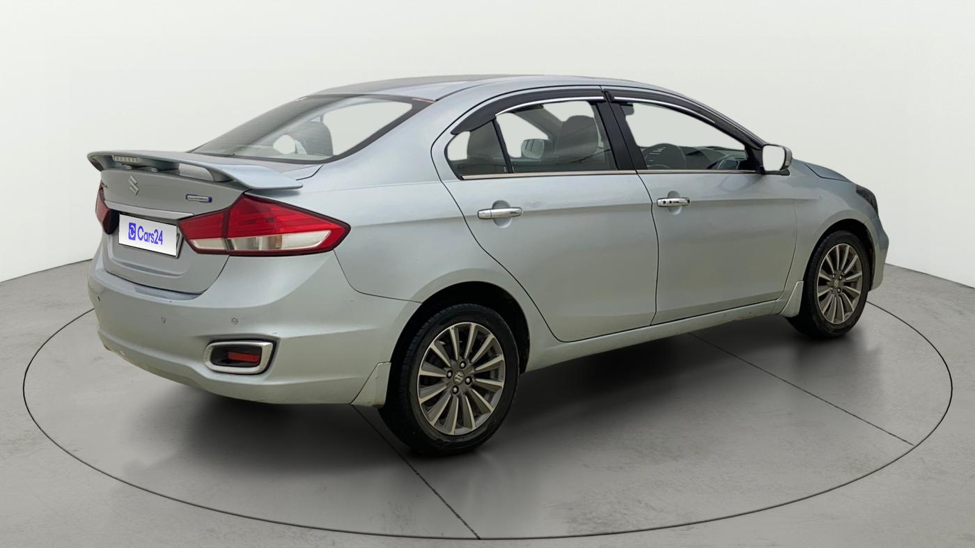 2022 Maruti Ciaz ALPHA  AT 1.5 SHVS PETROL, Petrol, Automatic, 57,495 km, Right Back Diagonal