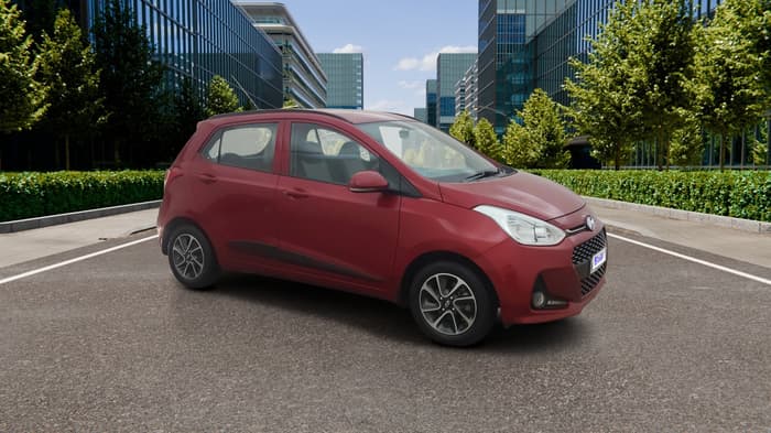 2017 Hyundai Grand i10 SPORTZ (O) AT 1.2 KAPPA VTVT, Petrol, Automatic, 26,999 km, Right Front Diagonal