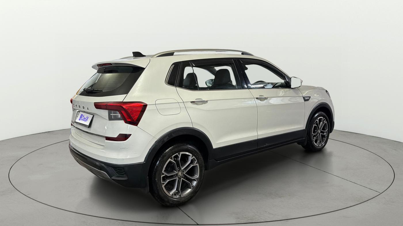2021 Skoda KUSHAQ STYLE 1.0L TSI AT, Petrol, Automatic, 59,718 km, Right Back Diagonal