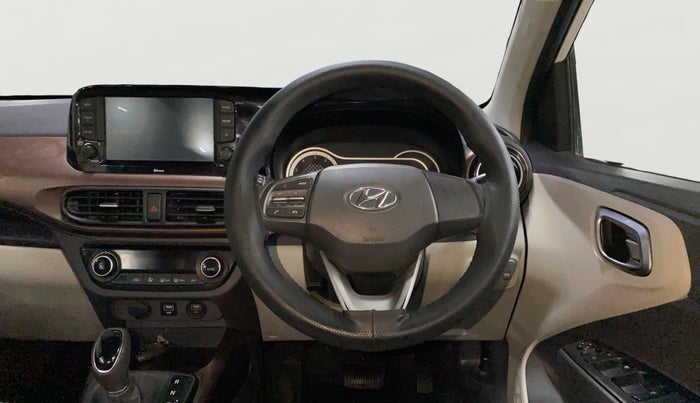 2020 Hyundai AURA SX PLUS 1.2 AMT, Petrol, Automatic, 52,764 km, Steering Wheel Close Up