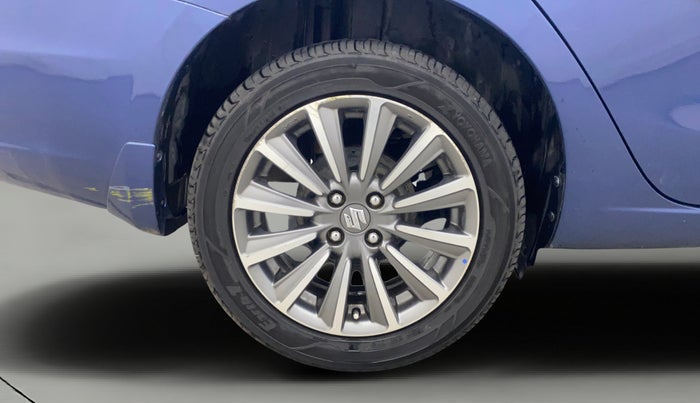 2018 Maruti Ciaz ALPHA  AT 1.5 SHVS PETROL, Petrol, Automatic, 59,584 km, Right Rear Wheel