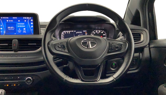 2021 Tata ALTROZ XZ PLUS PETROL DARK EDITION, Petrol, Manual, 36,554 km, Steering Wheel Close Up