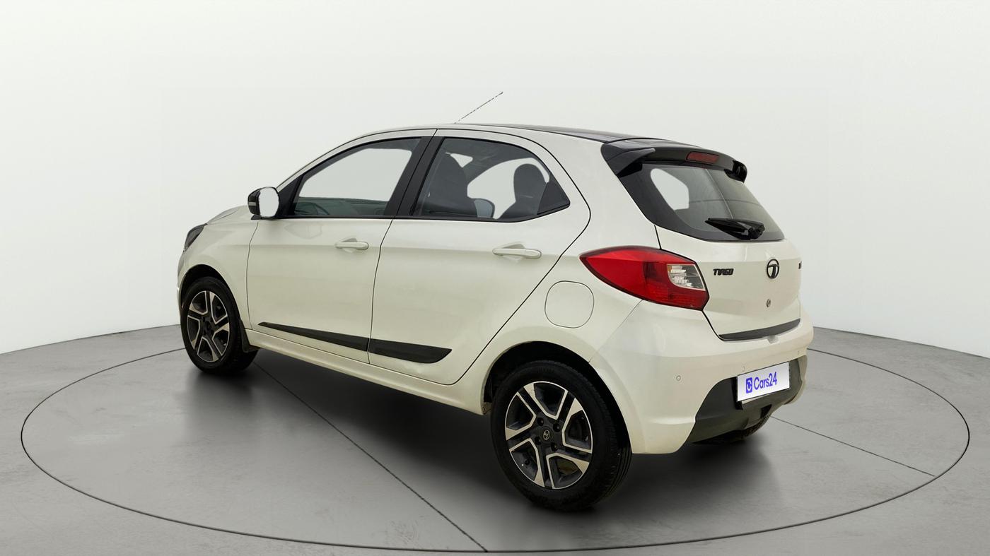2019 Tata Tiago XZA PLUS PETROL, Petrol, Automatic, 1,14,495 km, Left Back Diagonal