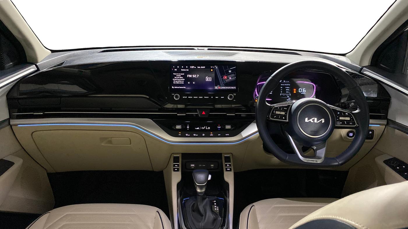 2023 KIA CARENS  LUXURY (O)1.5 TURBO DCT 7 STR, Petrol, Automatic, 6,043 km, Dashboard