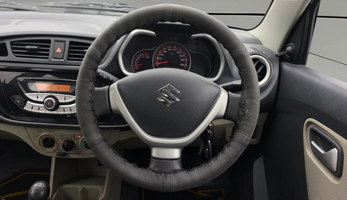 2015 Maruti Alto K10 VXI, Petrol, Manual, 36,735 km, Steering Wheel Close Up