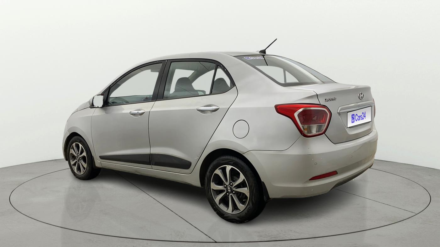 2014 Hyundai Xcent SX AT 1.2 (O), Petrol, Automatic, 88,057 km, Left Back Diagonal