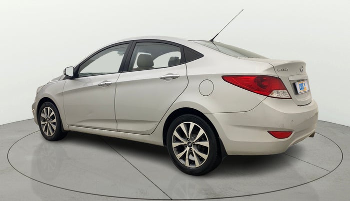 2013 Hyundai Verna FLUIDIC 1.6 VTVT SX OPT AT, Petrol, Automatic, 87,219 km, Left Back Diagonal