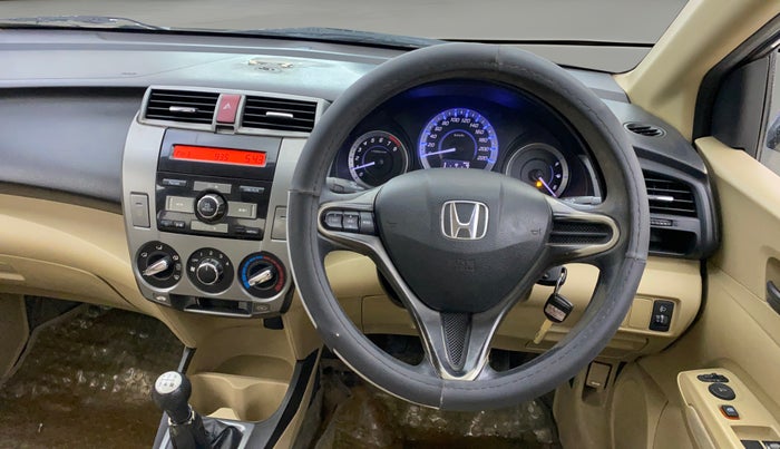 2013 Honda City 1.5L I-VTEC S MT, Petrol, Manual, 1,49,648 km, Steering Wheel Close Up