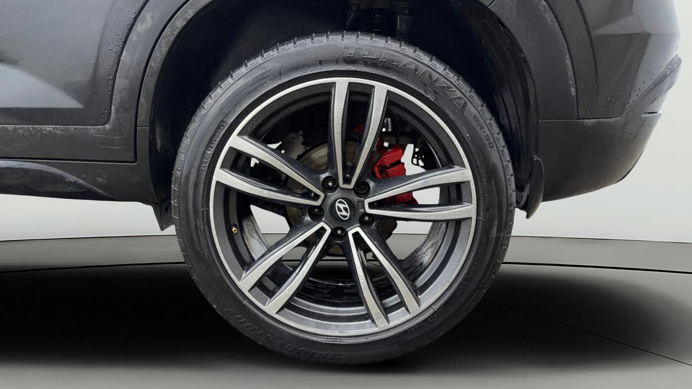 2023 Hyundai Creta SX (O) 1.5 Diesel AT Knight Edition, Diesel, Automatic, 72,509 km, Left Rear Wheel