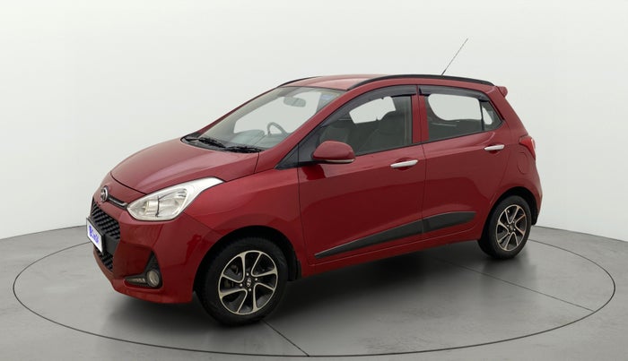 2017 Hyundai Grand i10 ASTA 1.2 KAPPA VTVT, Petrol, Manual, 1,03,772 km, Left Front Diagonal