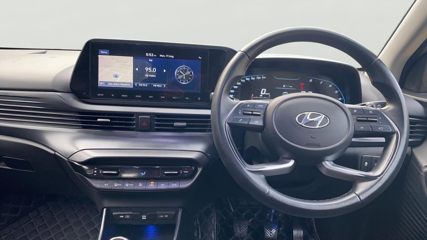 2021 Hyundai NEW I20 ASTA (O) 1.2 MT, Petrol, Manual, 51,818 km, Steering Wheel Close Up